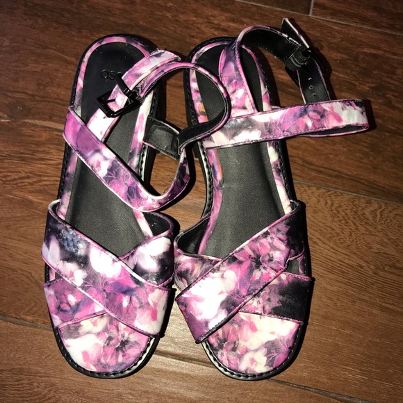 ASOS Chunky Floral Sandals - Picture 1 of 4